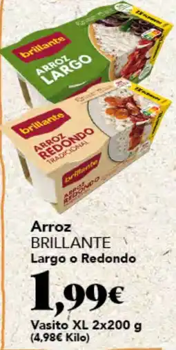 Gadis Arroz brillante largo o redondo oferta