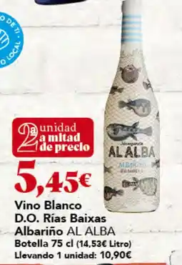 Gadis Al Alba Vino Blanco D.O Rias Baixas Albariño oferta