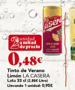Gadis La Casera Tinto de Verano Limón oferta