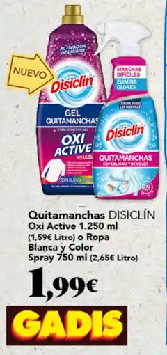 Gadis Disiclin quitamanchas oferta