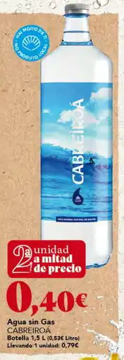 Gadis Agua sin Gas CABREIROA oferta