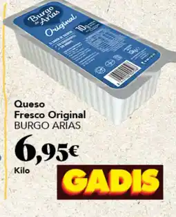 Gadis Burgo Arias Queso Fresco Original oferta