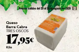 Gadis Tres Oscos Queso Barra Cabra oferta