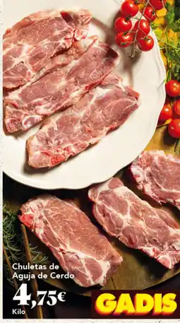 Gadis Chuletas de aguja de cerdo oferta