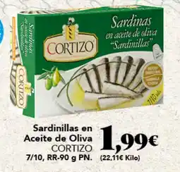 Gadis Cortizo sardinillas en aceite de oliva oferta