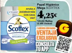 Gadis Scottex Papel Higiénico Mega oferta