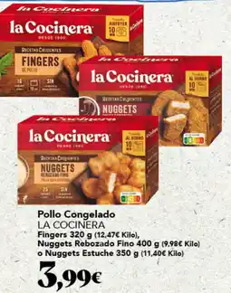 Gadis la Cocinera pollo congelado fingers nuggets rebozado fino oferta