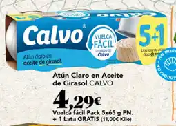 Gadis Calvo atún claro en aceite de girasol oferta
