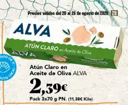 Gadis Alva atún claro en aceite de oliva oferta