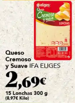 Gadis Eliges Queso Cremoso y Suave oferta