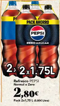 Gadis Pepsi refresco zero azucar oferta