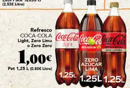 Gadis Coca-Cola Light, Zero Lima o Zero Zero oferta
