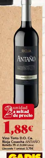 Gadis Antaño Rioja Cosecha oferta