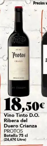 Gadis Protos Crianza oferta