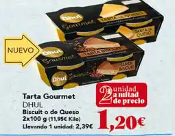 Gadis Dhul Gourmet Tarta Biscuit o de Queso oferta