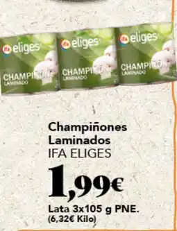 Gadis ifa eliges champiñones laminados oferta