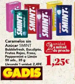 Gadis Caramelos sin Azúcar SMINT oferta