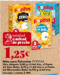 Gadis Popitas Maíz para Palomitas oferta