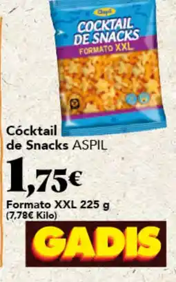Gadis Aspil cocktail de snacks oferta