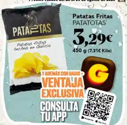 Gadis Patatotas patatas fritas oferta