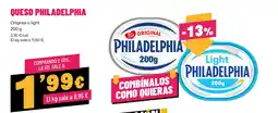 AhorraMas Philadelphia queso oferta