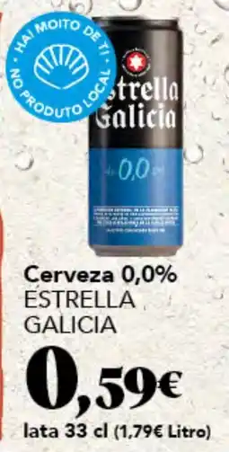 Gadis Estrella Galicia cerveza 0,0% oferta