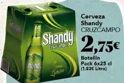 Gadis Shandy Cruzcampo cerveza oferta