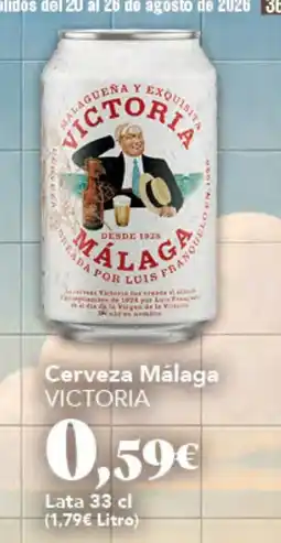 Gadis Cerveza Málaga Victoria oferta
