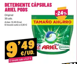 AhorraMas Ariel pods original oferta