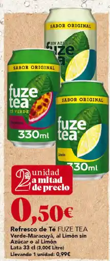 Gadis fuze tea Refresco de Té oferta