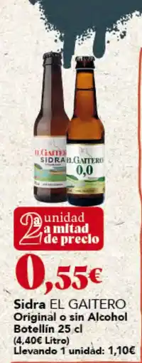 Gadis Sidra El Gaitero oferta