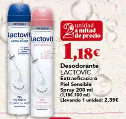 Gadis Lactovic desodorante oferta