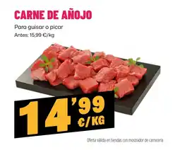 AhorraMas Carne de añojo oferta