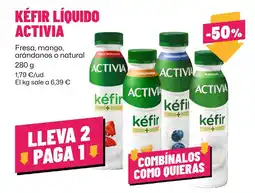 AhorraMas Activia kéfir líquido oferta