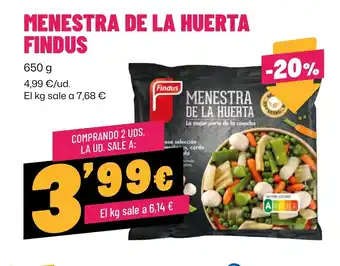 Findus menestra de la huerta
