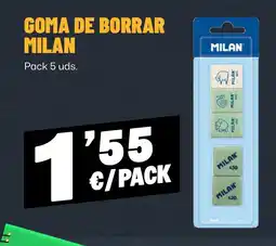 AhorraMas Milan goma de borrar oferta