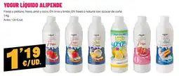 AhorraMas Alipende yogur líquido oferta
