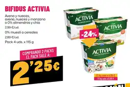 AhorraMas activia bifidus oferta