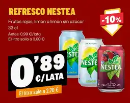 AhorraMas Nestea refresco oferta