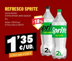 AhorraMas Sprite lima-limón oferta