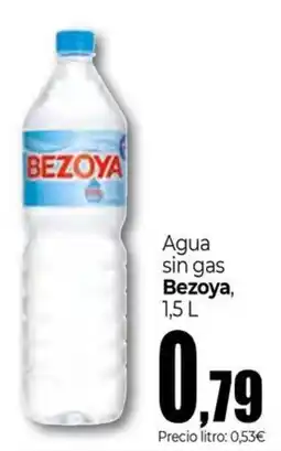 Unide Supermercados Bezoya agua sin gas oferta