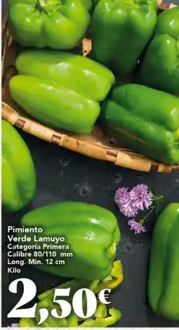 Gadis Pimiento verde lamuyo oferta