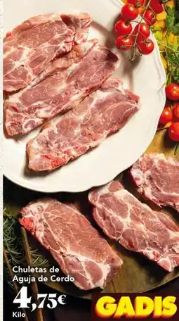 Gadis Chuletas de agua de cerdo oferta