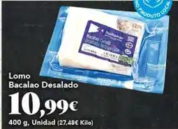 Gadis Lomo bacalao desalado oferta