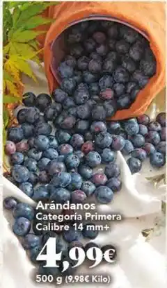 Gadis Arandanos categoria primera calibre oferta