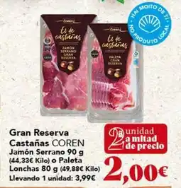 Gadis Coren - gran reserva castanas oferta