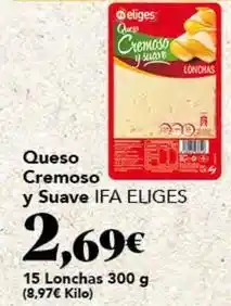 Gadis Ifa eliges - queso cremoso y suave oferta
