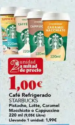 Gadis Starbucks - café refrigerado oferta