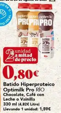 Gadis Optimilk pro - batido hiperproteico optimilt oferta