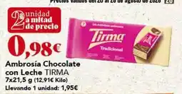 Gadis Tirma - ambrosia chocolate con leche oferta